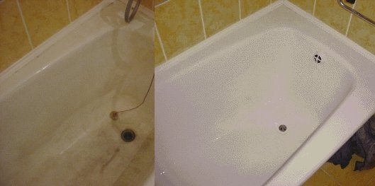 Ванна до и после ремонта Ванна до и после