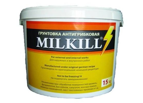 На картинке изображена антигрибковая грунтовка Антигрибковая грунтовка