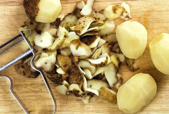 Удалитель ржавчины из картофельных очистков