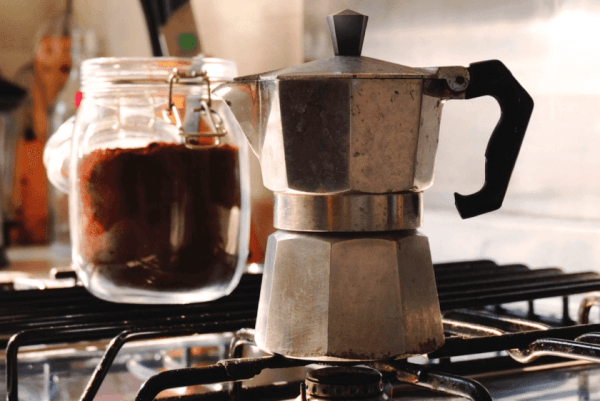 Механическая гейзерная кофеварка